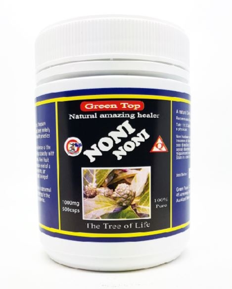 [무료배송] 그린탑 노니 1000mg 500정 Green Top Noni 500cap_뉴질랜드생산노니