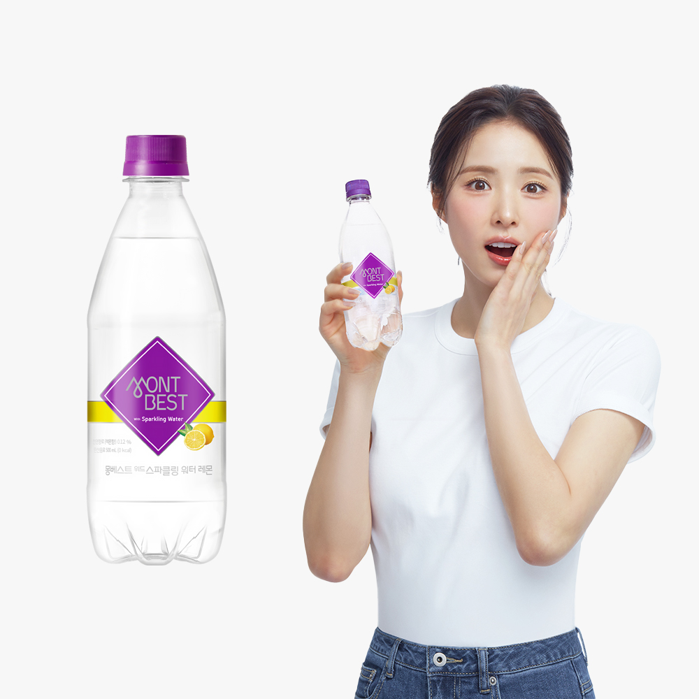 [몽베스트] 위드 스파클링워터 레몬탄산수 500mLx20병