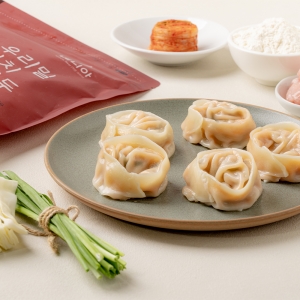 [네니아] 우리밀 김치손만두 1kg(30g x 33개 내외)