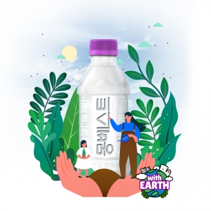 [몽베스트정기배송] 위드어스 생수 330mLx40병