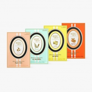 [몽베스트] 블랜딩 티 홍차&녹차 4종 40스틱 + 위드어스 500mL 40병