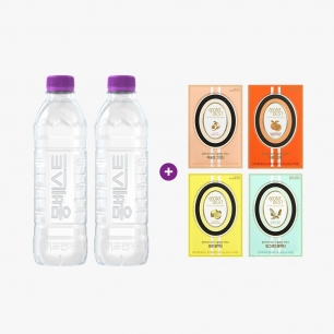 [몽베스트] 블랜딩 티 홍차&녹차 4종 40스틱 + 위드어스 500mL 40병