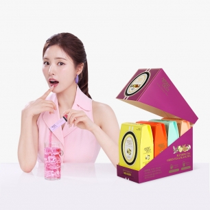[몽베스트] 블랜딩 티 홍차&녹차 4종 40스틱 + 위드어스 500mL 40병