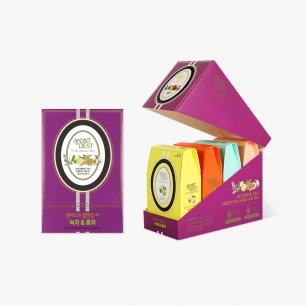 [몽베스트] 블랜딩 티 홍차&녹차 4종 40스틱 + 위드어스 500mL 40병
