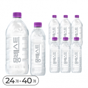 [몽베스트] 위드어스 생수묶음 (1L 24병+500mL 40병)