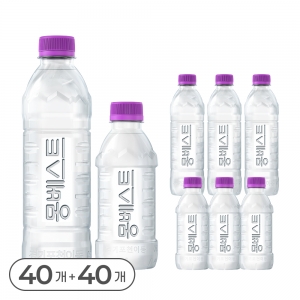 [몽베스트] 위드어스 생수묶음 (500mL 40병+330mL 40병)