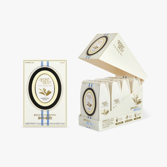 [몽베스트] 블랜딩 콤부차 플레인 (40스틱)