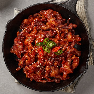 [비비큐](국내산) BBQ 무뼈 직화불닭발 150g*10팩