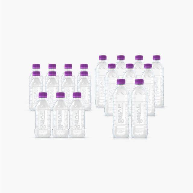 [몽베스트] 위드어스 생수묶음 (500mL 20병+330mL 20병)