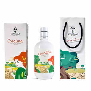 [굴리엘미] 모노컬티바 코라티나 엑스트라버진올리브오일 500ml (쇼핑백증정)