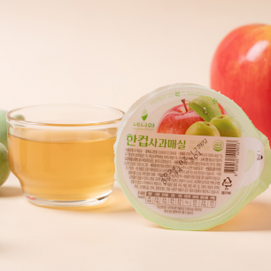 [네니아] 한컵 사과매실 100ml x 45개