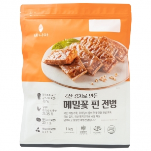 [네니아] 무농약 우리밀 메밀꽃 핀 전병 1kg