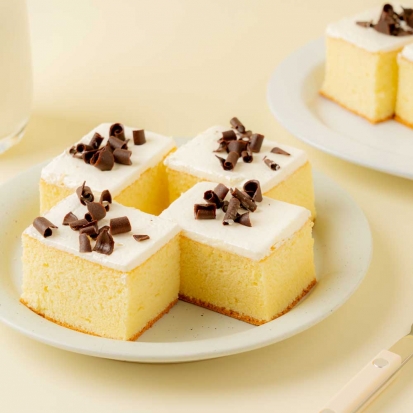 [네니아] 우리밀 화이트 케이크 360g (30g x 12조각)