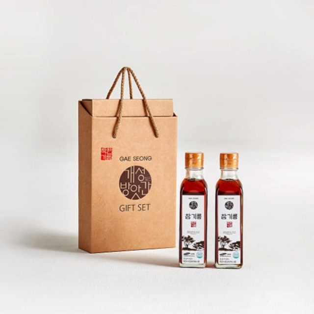 [개성방앗간] 기름 선물세트 2종 (참기름+참기름)