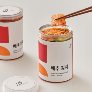 [사계김치] 사계 배추김치 가정식 감칠맛 가득 매콤한 서울식 국내산 배추김치 1kg
