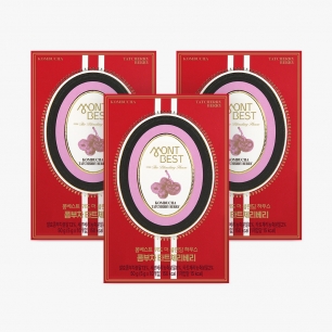 [몽베스트] 블랜딩 콤부차 타트체리베리 (30스틱)