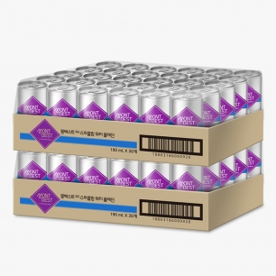 [몽베스트] 위드 스파클링 워터 플레인 190mL 60개 캔탄산수