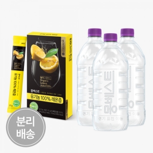 [몽베스트] 위드어스 생수 1L 12병+ 유기농 100% 레몬즙 20gx14스틱