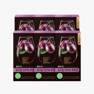 [몽베스트] 유기농 100% 푸룬즙 20gx84스틱 (3+3팩)