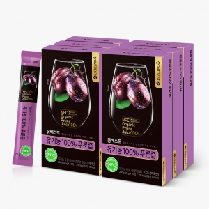 [몽베스트] 유기농 100% 푸룬즙 20gx84스틱 (3+3팩)