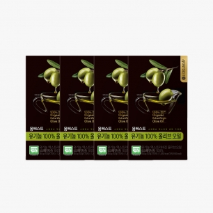 [몽베스트] 유기농 100% 올리브오일 10gx56스틱 (4팩)