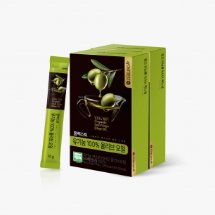 [몽베스트] 올레샷 유기농 100% 올리브 오일 2팩(28스틱) + 레몬즙 2팩(28스틱)