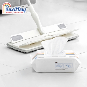 [스웰데이] 특대형 막대걸레 + 물걸레 청소포 30매