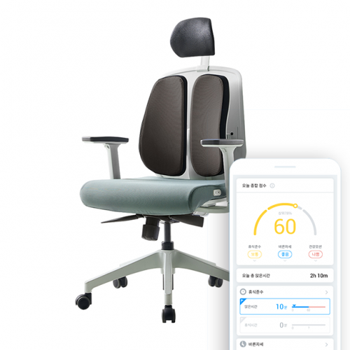 듀오백 자세알고 algo-D2A 04W - 스마트 IoT 센서 의자 자세 습관 개선