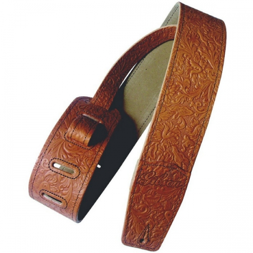 [아울렛] 깁슨 Gibson 2.5 Saddle Leather Tan (Brown) 기타 가죽 스트랩 / 멜빵