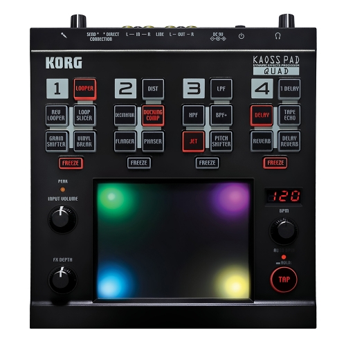 KORG KAOSS PAD QUAD 다이나믹 이펙트 프로세서