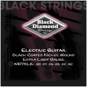 BLACK DIAMOND Black Coated Extra Light N477XLB (09-42) 일렉기타 스트링