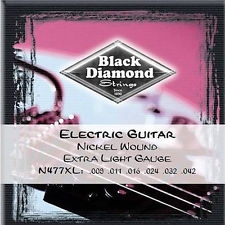 BLACK DIAMOND Nickel Extra Light N477XL (09-42) 일렉기타 스트링