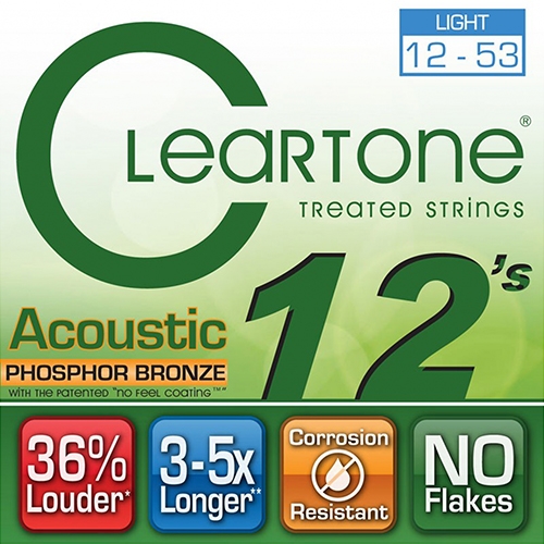 CLEARTONE Phosphor Bronze (12-53) 어쿠스틱기타 스트링 / 기타줄