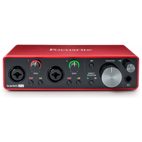 Focusrite Scarlett 2i2 (3nd Gen) USB 오디오 인터페이스