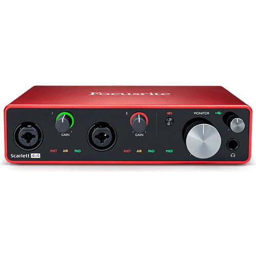 Focusrite Scarlett 4i4 (3nd Gen) USB 오디오 인터페이스