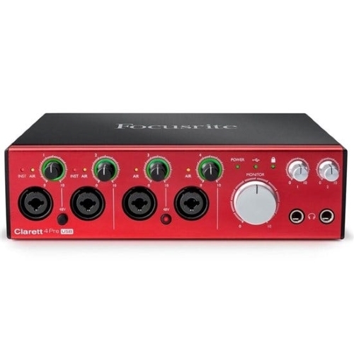 Focusrite Clarett 4Pre USB 오디오 인터페이스