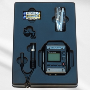 [리퍼브] ZOOM F1-LP 필드 레코더 (F1 + 라발리에 마이크)