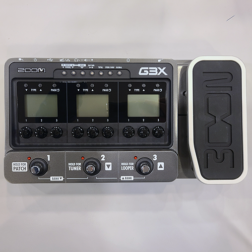 [아울렛] ZOOM G3X 기타 이펙트 앰프 시뮬레이터