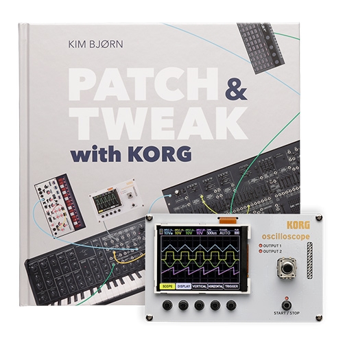 KORG NTS-2 오실로스코프 키트 + PATCH & TWEAK with KORG 책