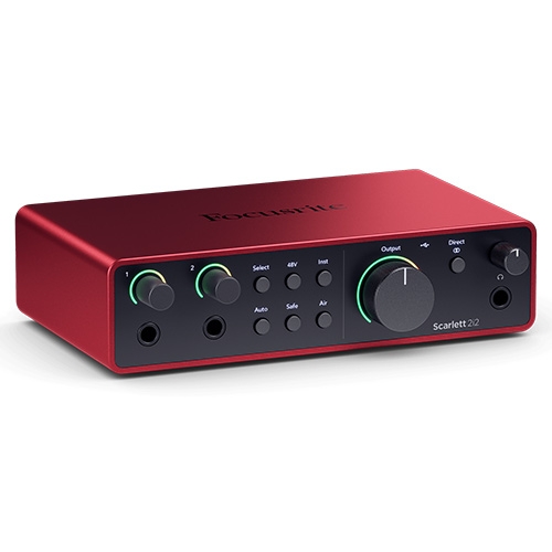 Focusrite Scarlett 2i2 (4th Gen) 오디오 인터페이스