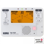 KORG TM-70T WH 콤보 튜너 메트로놈