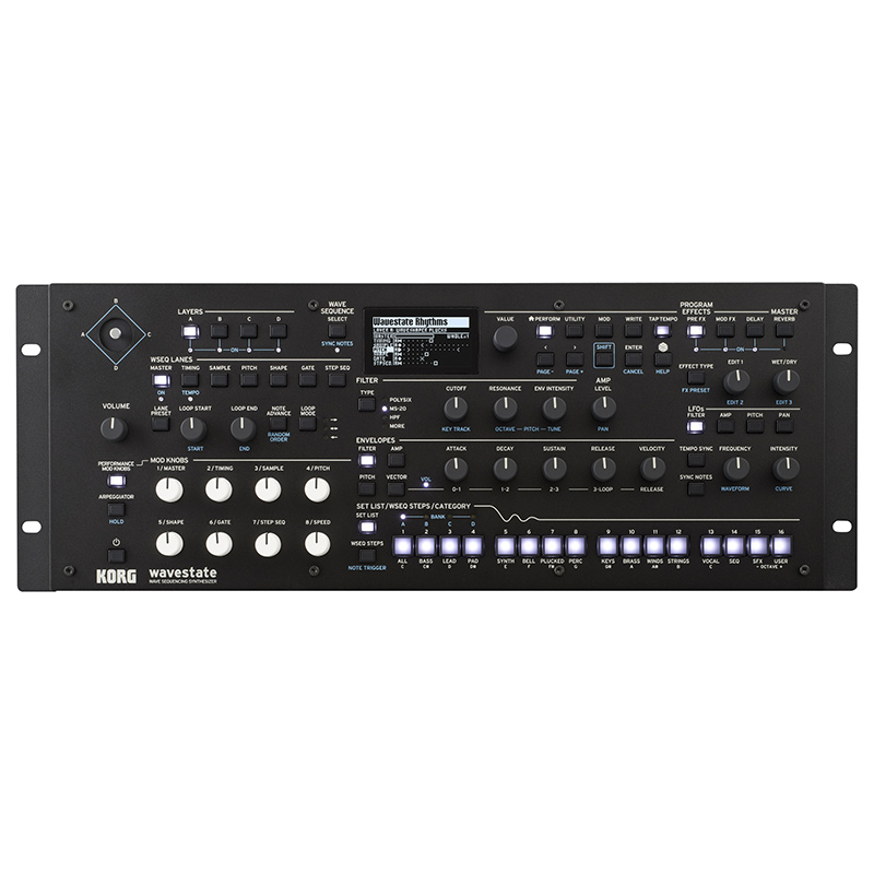 KORG wavestate module 웨이브 시퀀싱 신디사이저