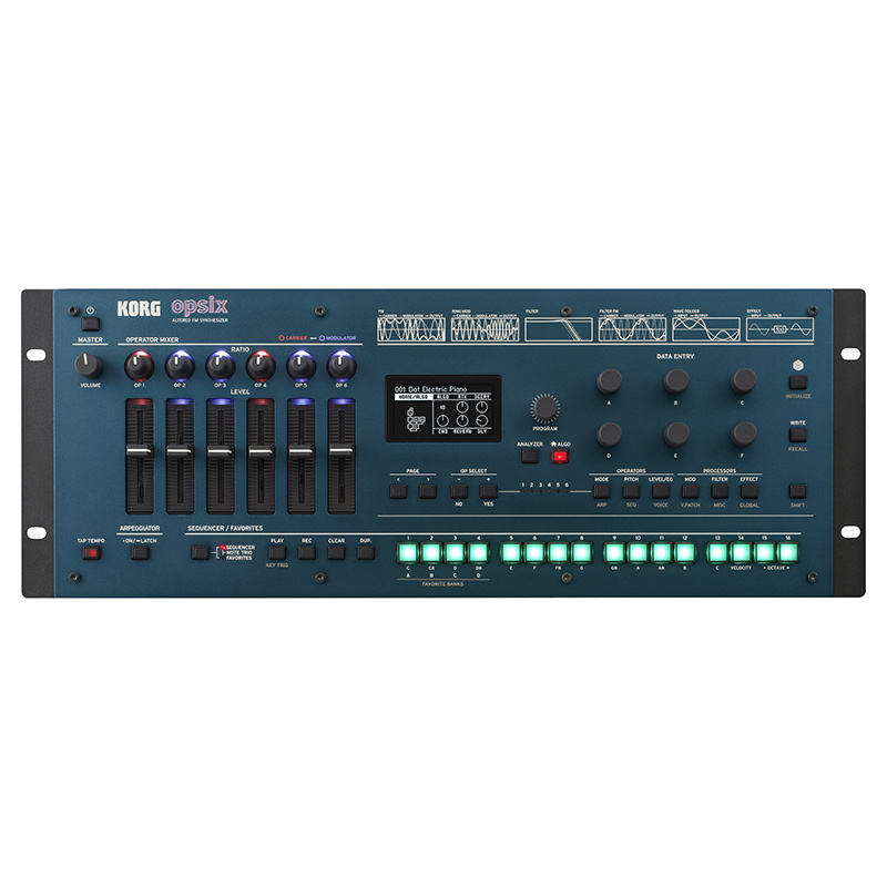 KORG opsix module 얼터드 FM 신디사이저