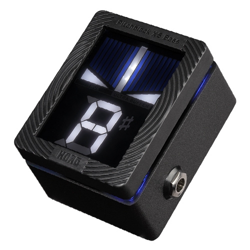 KORG Pitchblack XS Bass (PB-XS BASS) 크로매틱 페달 튜너 (베이스 용)