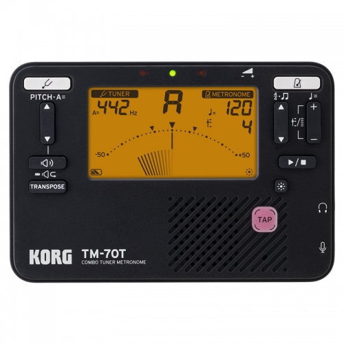 KORG TM-70T BK 콤보 튜너 메트로놈
