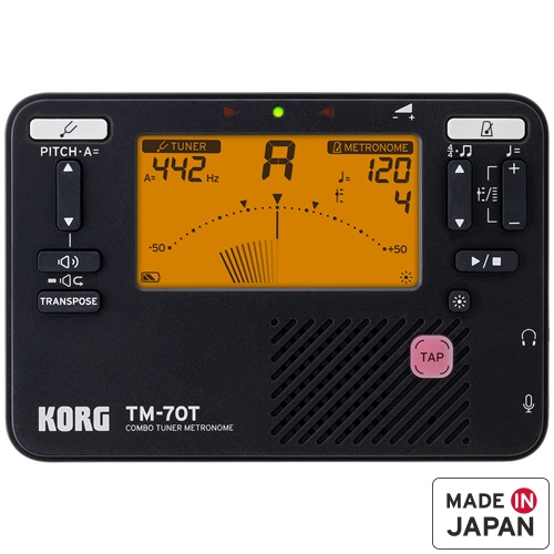KORG TM-70T BK 콤보 튜너 메트로놈