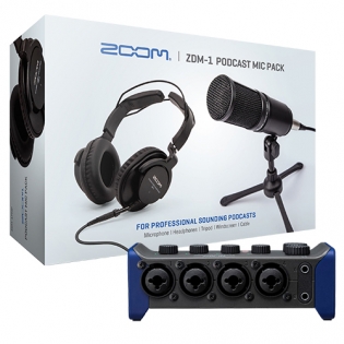 [홈 레코딩 장비] ZOOM AMS-44 + ZDM-1 PMP 레코딩 패키지