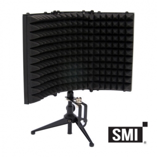 SMI SRF-10 마이크 리플렉션 필터 소형 데스크탑 마이크 장착형