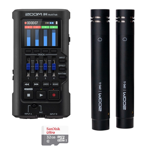 ZOOM R4 + ZPC-1 + microSD 32G 레코딩 패키지