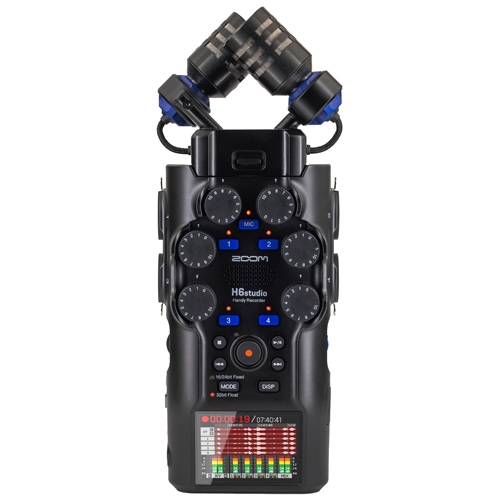 ZOOM H6 studio 핸디 레코더